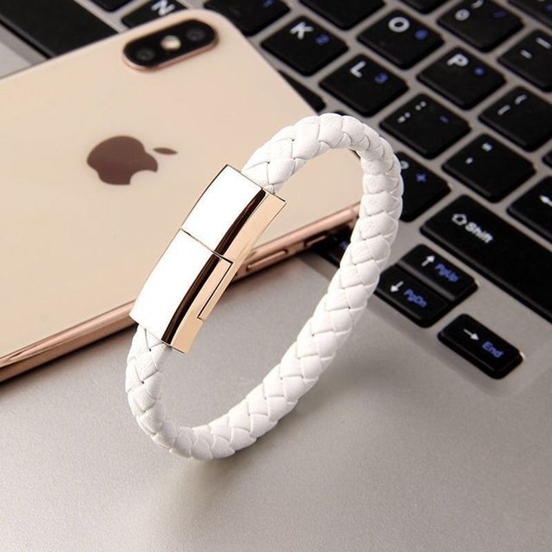 2022 Bracelet USB Charging Cable Data Charging Cord for Iphone XR 13 12 11 Max USB C Cable for Samsung HUAWEI Xiaomi Micro Cable